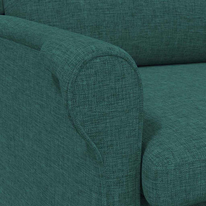 Armchair Dark green 76 x 94 x 102 cm Fabric