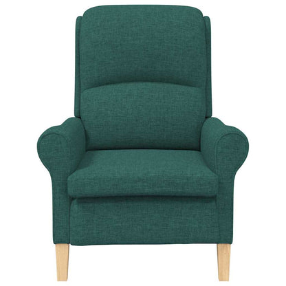 Armchair Dark green 76 x 94 x 102 cm Fabric