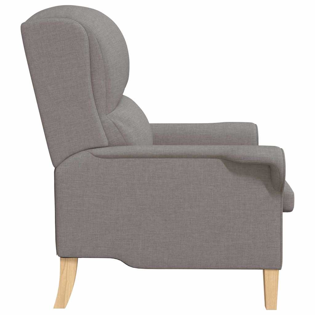 Armchair Taupe 76 x 94 x 102 cm Fabric