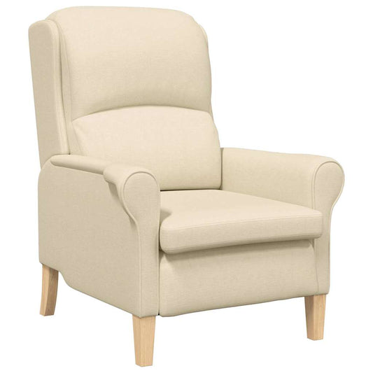 Armchair Cream 76 x 94 x 102 cm Fabric