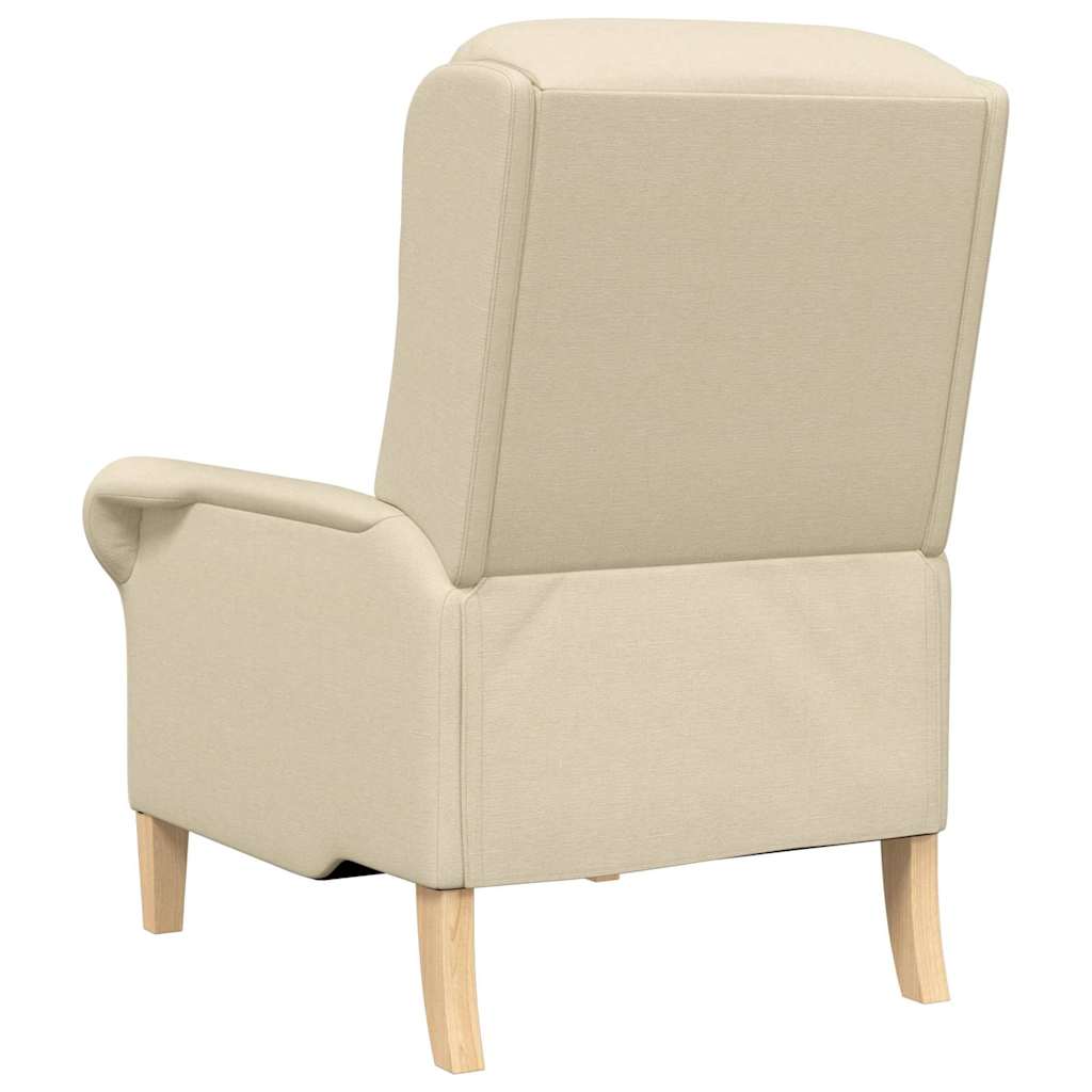 Armchair Cream 76 x 94 x 102 cm Fabric