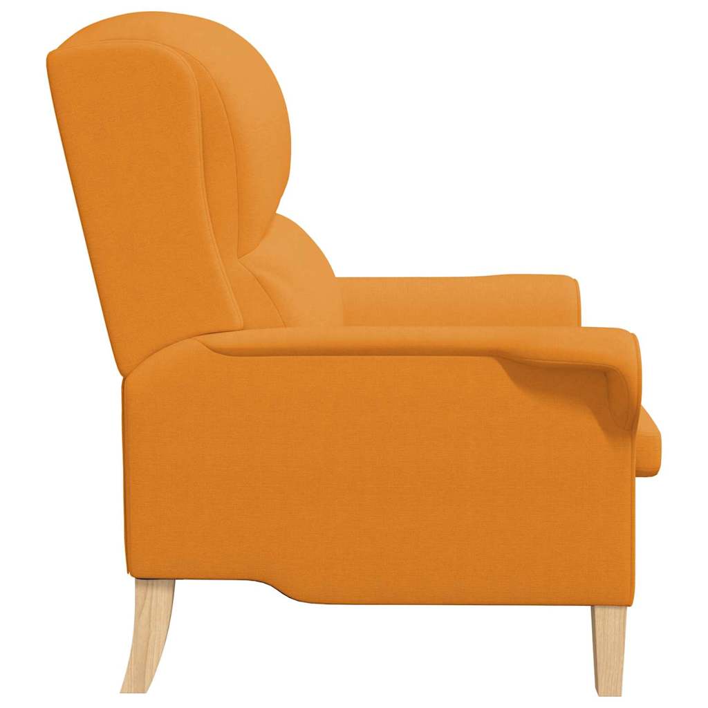 Armchair Dark yellow 76 x 94 x 102 cm Fabric