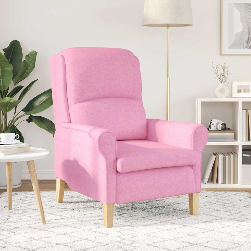 Armchair Pink 76 x 94 x 102 cm Fabric
