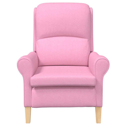 Armchair Pink 76 x 94 x 102 cm Fabric