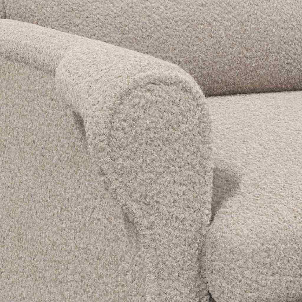 Armchair Light grey 76 x 94 x 102 cm