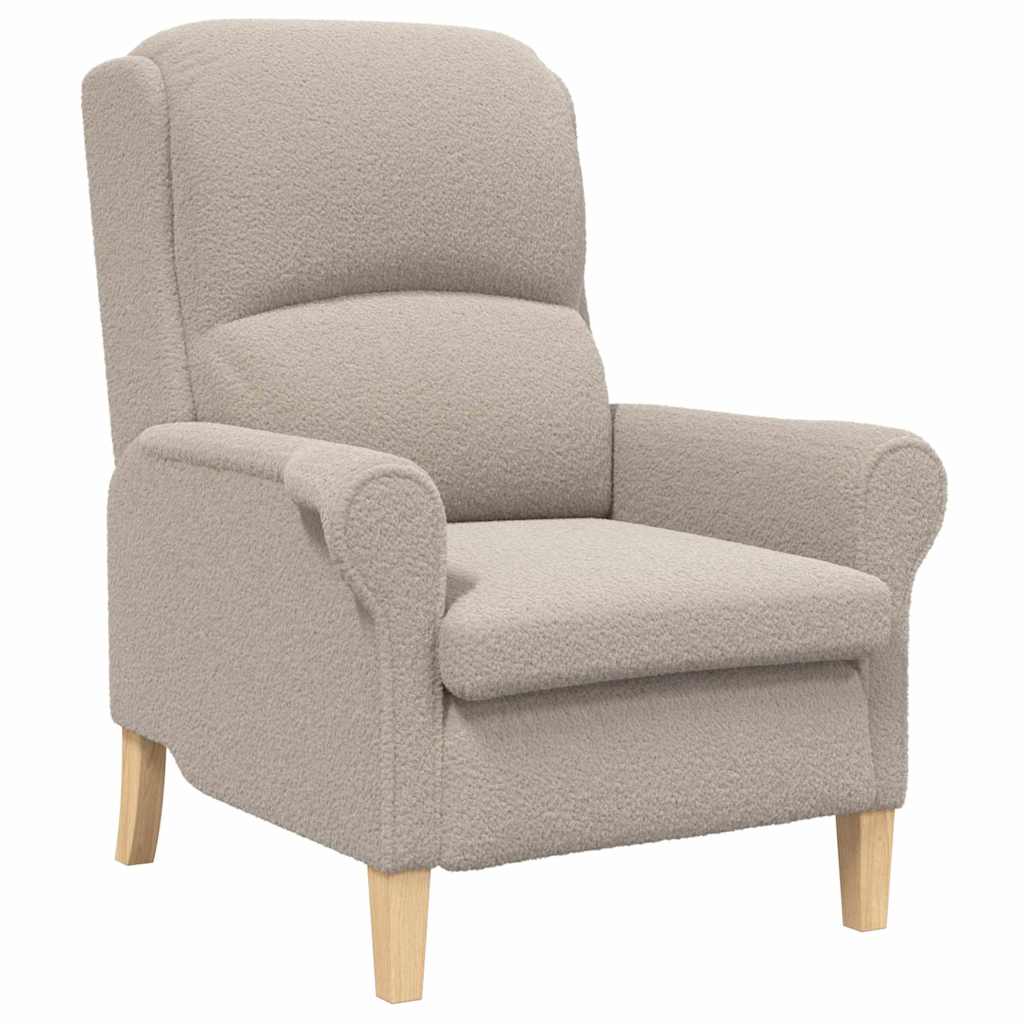 Armchair Light grey 76 x 94 x 102 cm