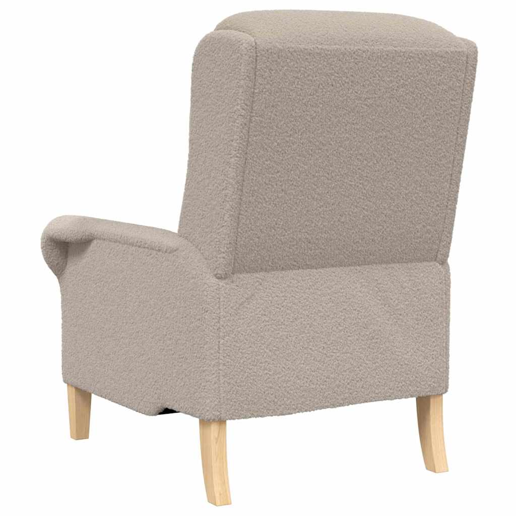 Armchair Light grey 76 x 94 x 102 cm