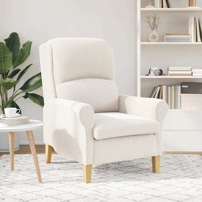 Armchair Cream 76 x 94 x 102 cm