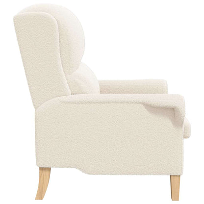 Armchair Cream 76 x 94 x 102 cm