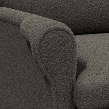 Armchair Dark grey 76 x 94 x 102 cm