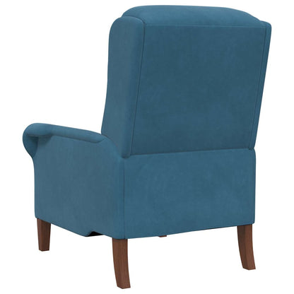 Armchair Blue 76 x 94 x 102 cm Velvet