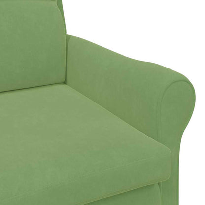 Armchair Light green 76 x 94 x 102 cm Velvet
