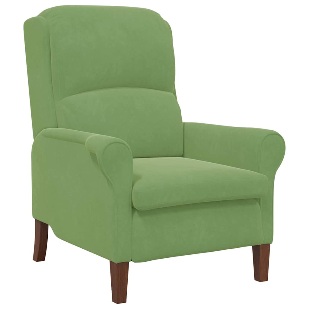 Armchair Light green 76 x 94 x 102 cm Velvet