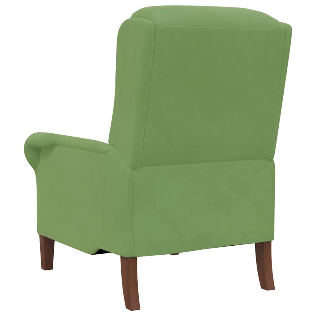 Armchair Light green 76 x 94 x 102 cm Velvet