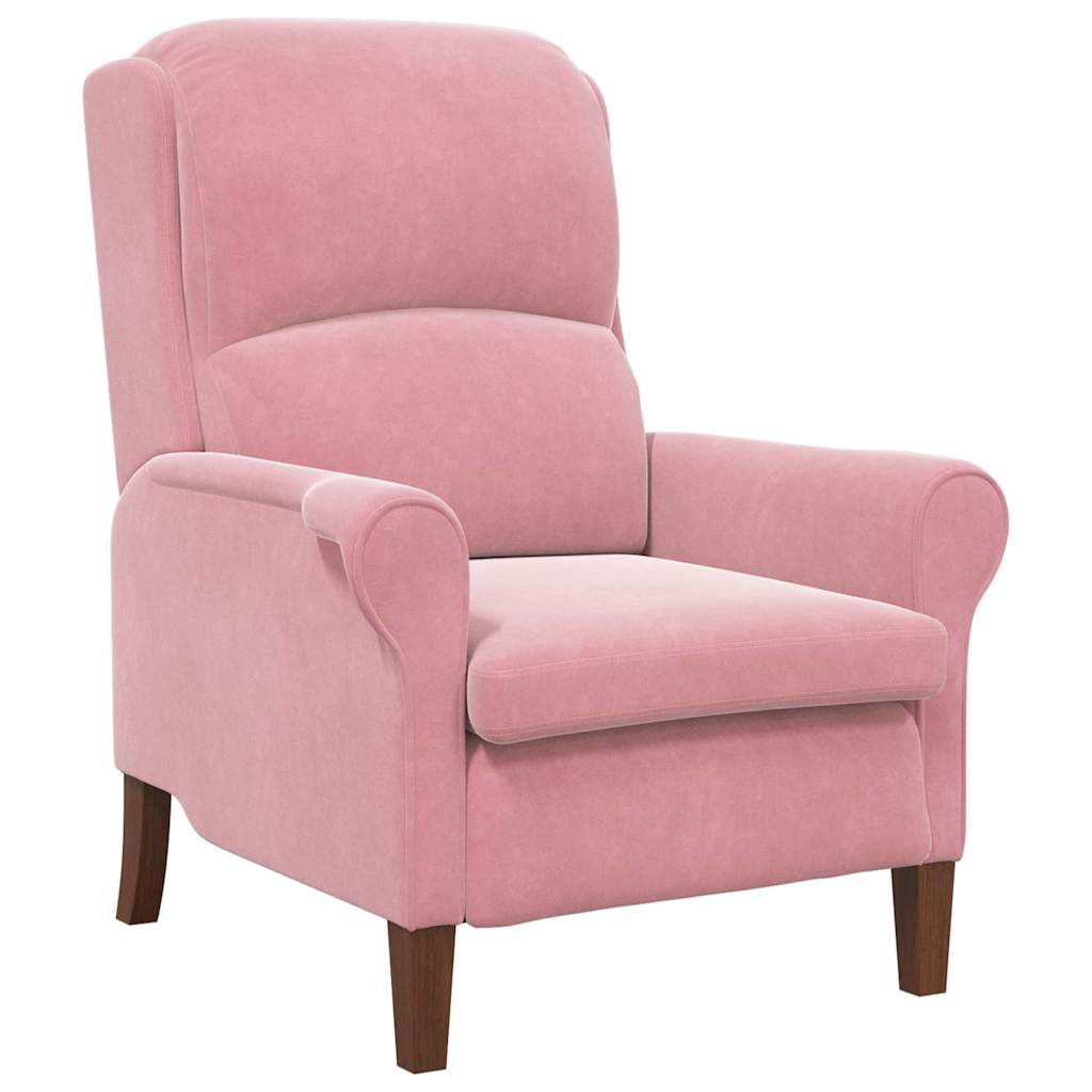 Armchair Pink 76 x 94 x 102 cm Velvet