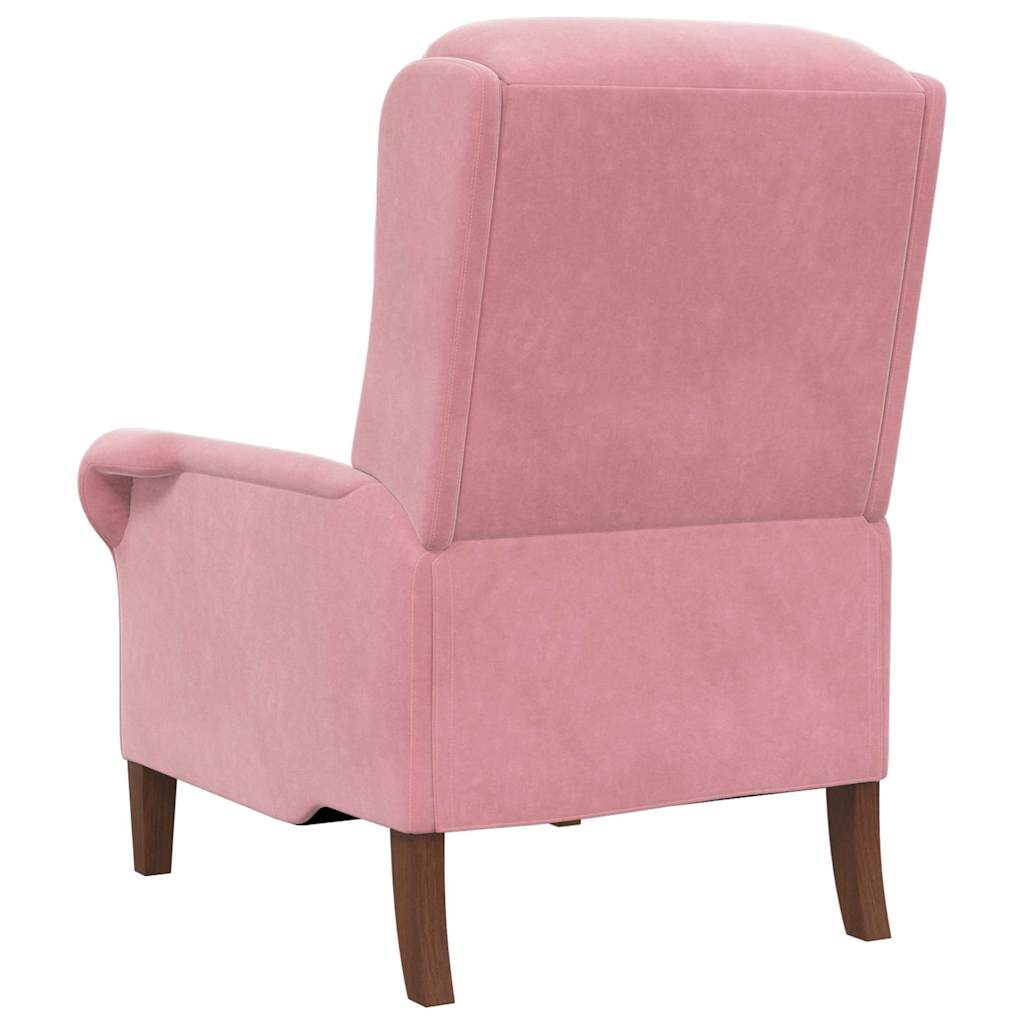 Armchair Pink 76 x 94 x 102 cm Velvet