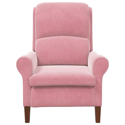 Armchair Pink 76 x 94 x 102 cm Velvet