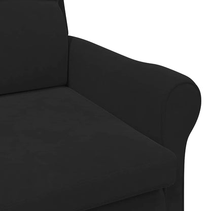Armchair Black 76 x 94 x 102 cm Velvet