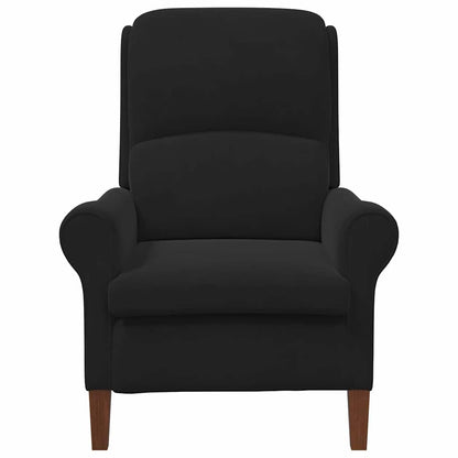 Armchair Black 76 x 94 x 102 cm Velvet