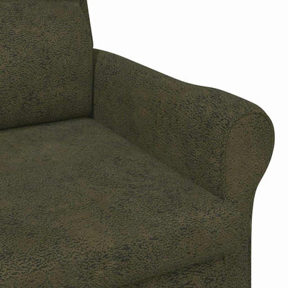 Armchair Army green 76 x 94 x 102 cm Faux leather
