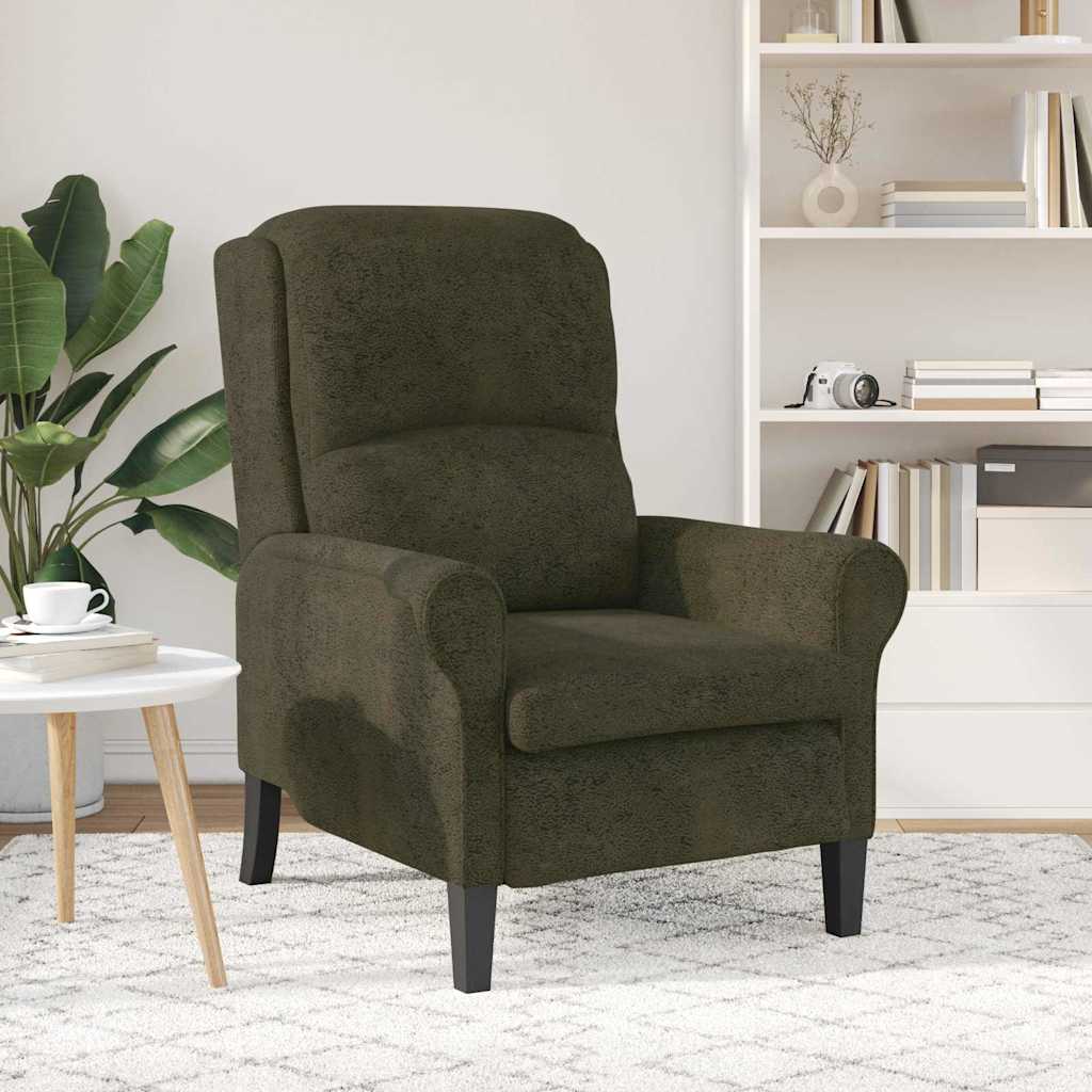 Armchair Army green 76 x 94 x 102 cm Faux leather