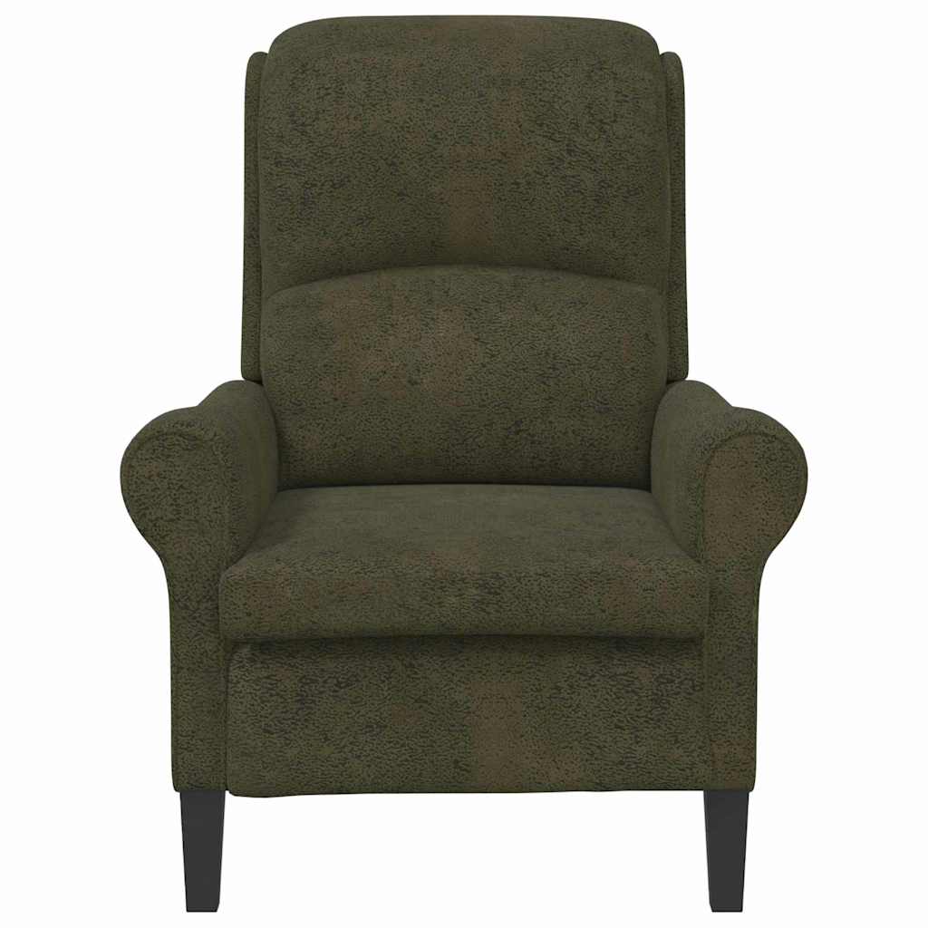 Armchair Army green 76 x 94 x 102 cm Faux leather