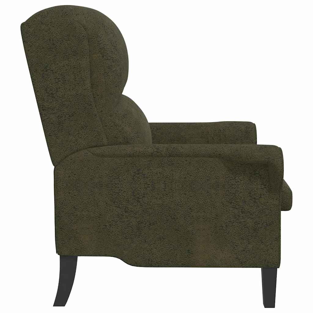 Armchair Army green 76 x 94 x 102 cm Faux leather