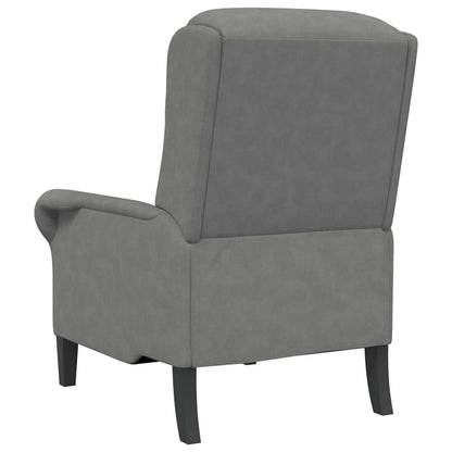 Armchair Dark grey 76 x 94 x 102 cm Microfibre