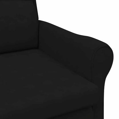 Armchair Black 76 x 94 x 102 cm Microfibre