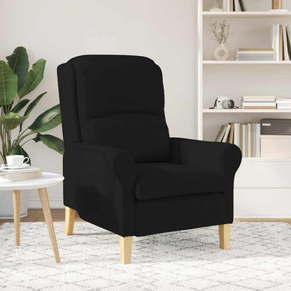Armchair Black 76 x 94 x 102 cm Microfibre