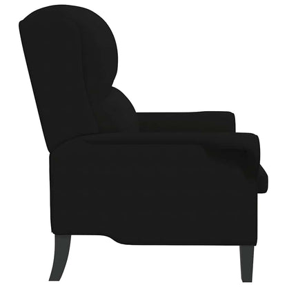 Armchair Black 76 x 94 x 102 cm Microfibre