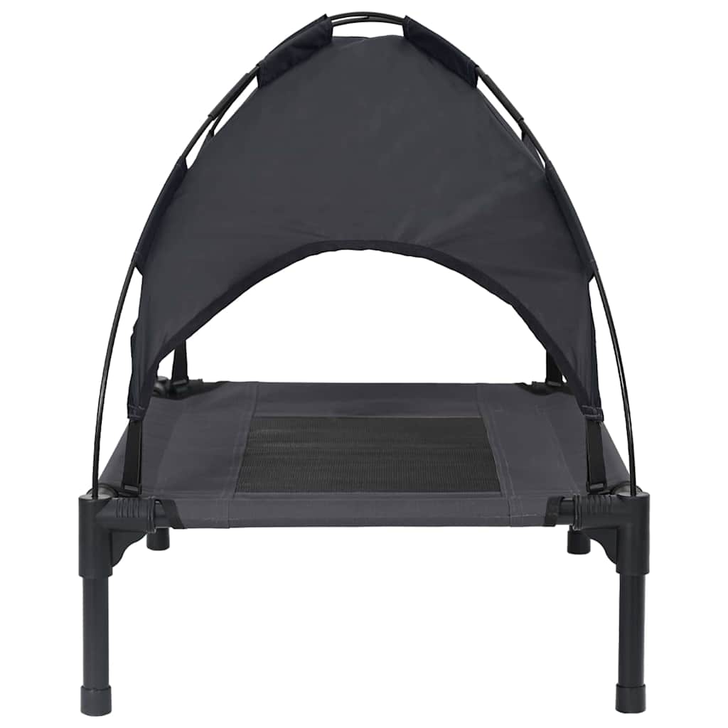 Dog Bed Black S Steel