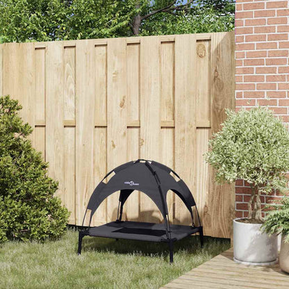 Dog Bed Black M Steel