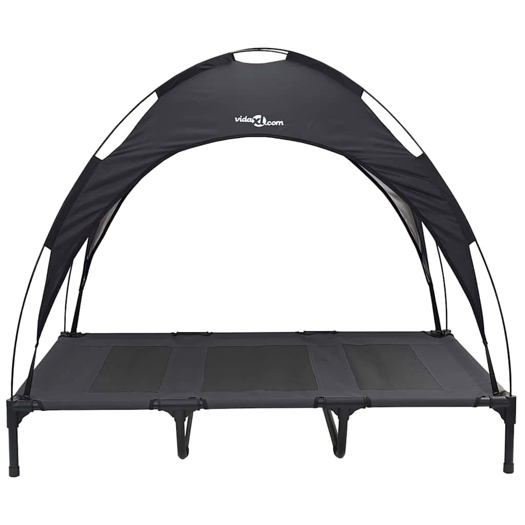 Dog Bed Black XL Steel