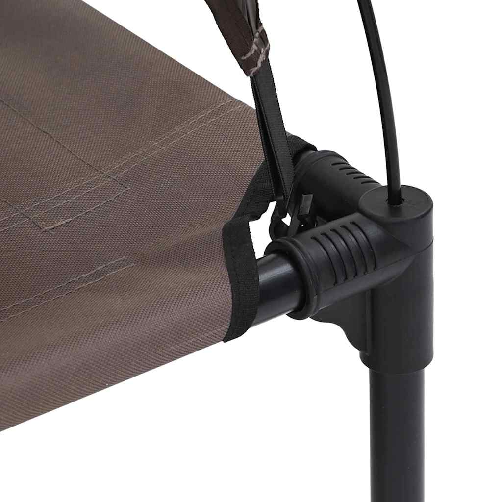 Dog Bed Brown XL Steel