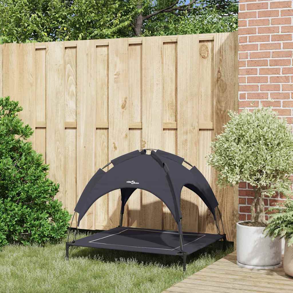 Dog Bed Black L Steel