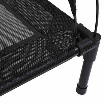 Dog Bed Black XL Steel