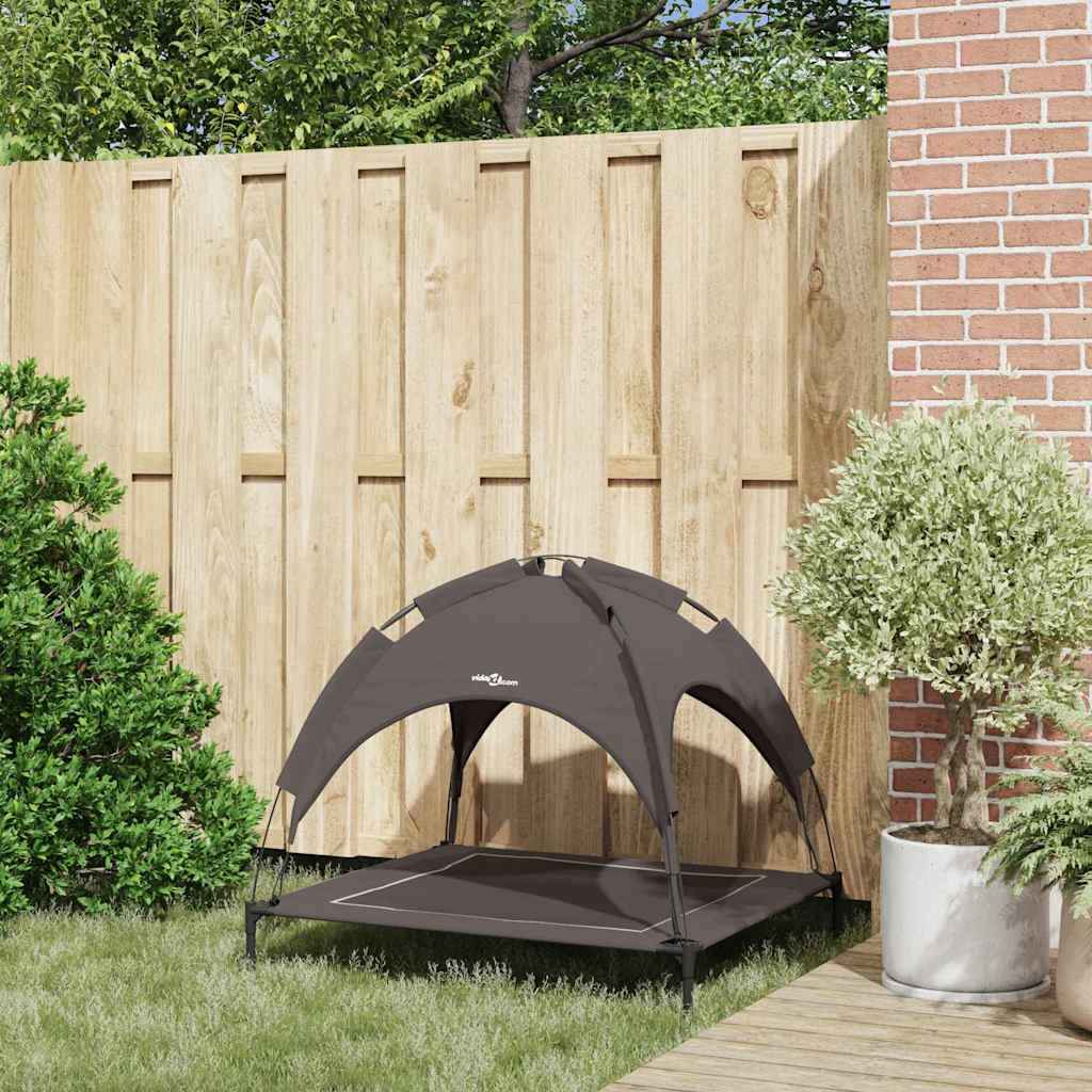 Dog Bed Brown L Steel