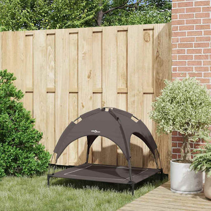 Dog Bed Brown L Steel