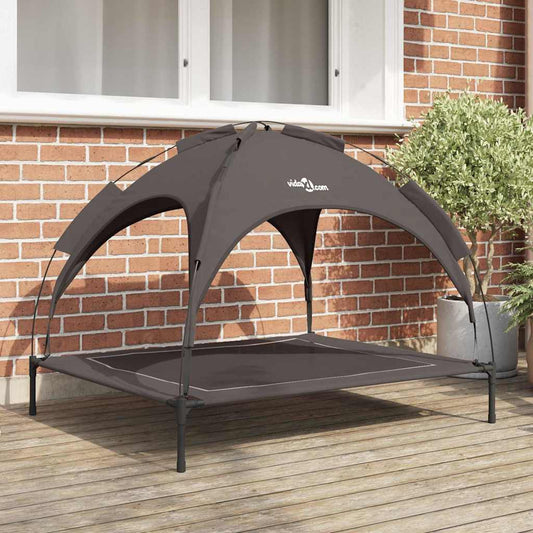 Dog Bed 104 x 86 x 84.5 cm Steel Brown
