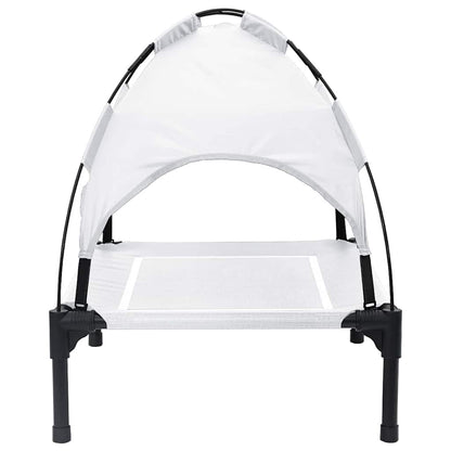 Dog Bed Silver Grey S Steel