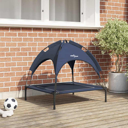 Dog Bed 71 x 64 x 71 cm Steel Navy Blue