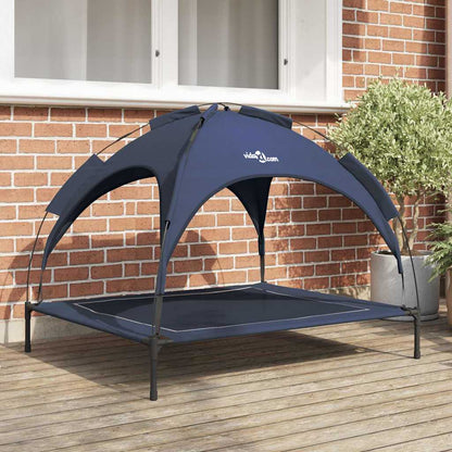 Dog Bed Navy Blue XL Steel