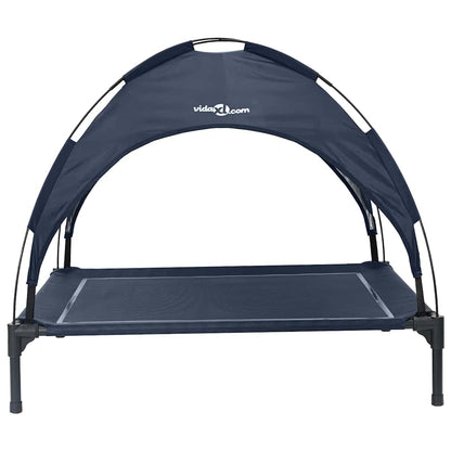Dog Bed Navy Blue XL Steel