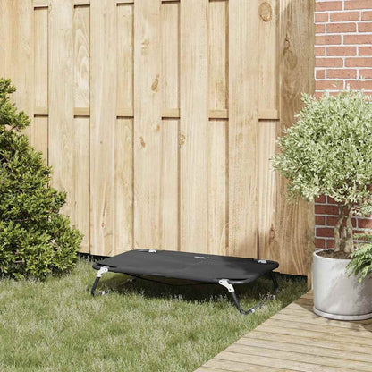 Dog Bed Black ML Oxford Fabric and Steel