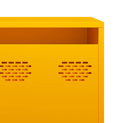 TV Cabinet Mustard Yellow 202x39x43.5 cm Cold-rolled Steel