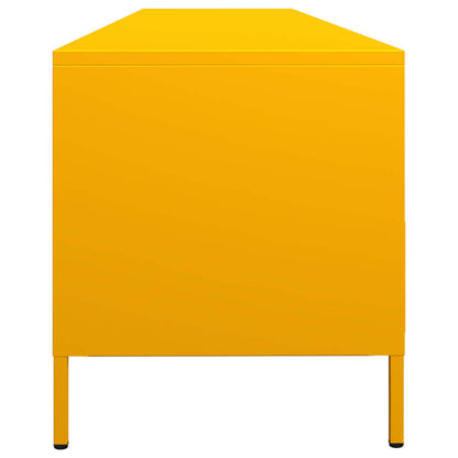 TV Cabinet Mustard Yellow 202x39x43.5 cm Cold-rolled Steel