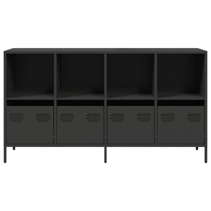 Sideboard Black 135x39x73.5 cm Cold-rolled Steel