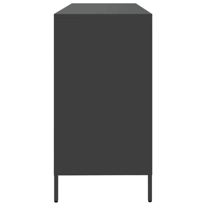 Sideboard Black 135x39x73.5 cm Cold-rolled Steel