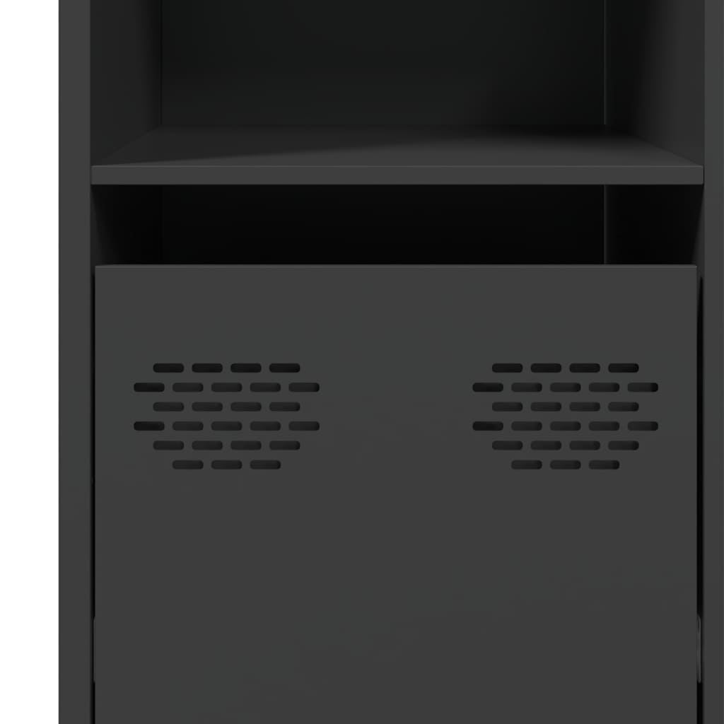 Sideboard Black 135x39x73.5 cm Cold-rolled Steel